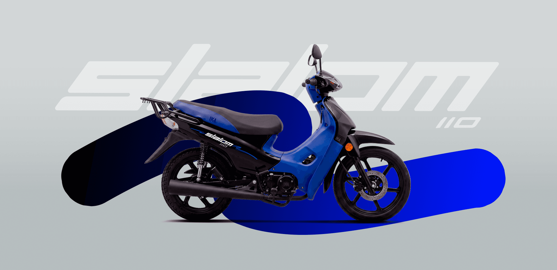Slalom 110 Full — Negro / Azul
